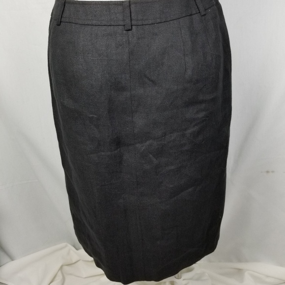 Linen Talbots Linen Skirt - Picture 6 of 6